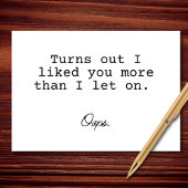 君が好きだったのは僕が言った以上だ カード