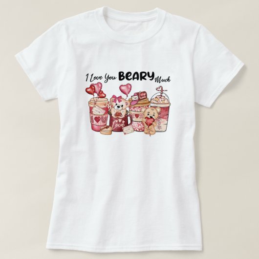 君が好きだ Tシャツ (デザイン正面)