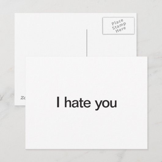 君が嫌いだ ポストカード (正面/裏面)