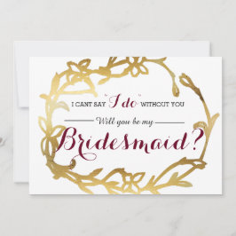 君が居なくっちゃ駄目だ |花嫁メイド 招待状