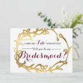 君が居なくっちゃ駄目だ |花嫁メイド 招待状 (スタンド正面)