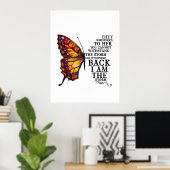 君が嵐に耐えられぬと彼らはささやいた ポスター (ホームオフィス)