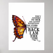 君が嵐に耐えられぬと彼らはささやいた ポスター (正面)