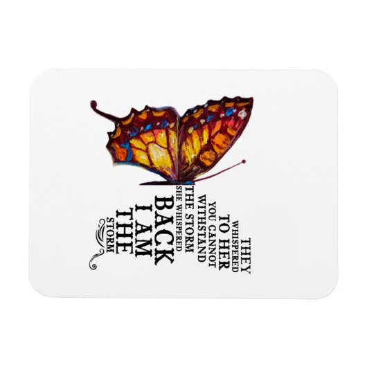 君が嵐に耐えられぬと彼らはささやいた マグネット (横)