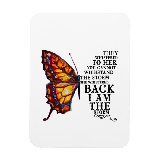 君が嵐に耐えられぬと彼らはささやいた マグネット (縦)