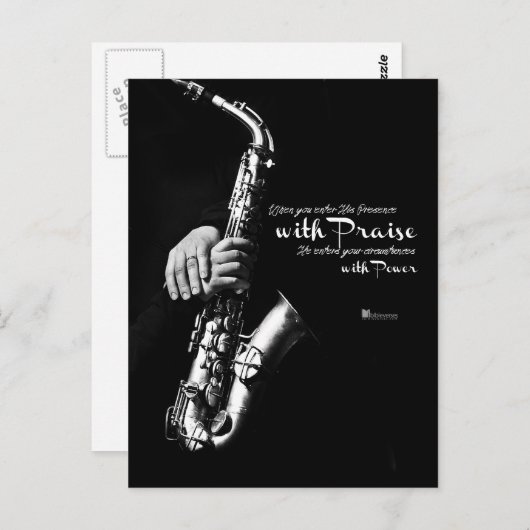 君が彼の前に立ち入って褒めた時 ポストカード (正面/裏面)