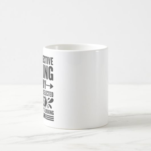 君が悪かったのは聞き捨てだおもしろい コーヒーマグカップ (中央)