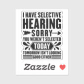 君が悪かったのは聞き捨てだおもしろい シール (シート)