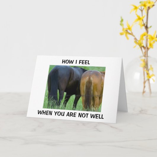 君が感じ病気になった時の私の気持ち カード (黄色い花)