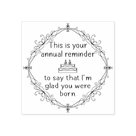 君が木印でよかった生まれよ。 ラバースタンプ (インプリント)