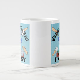 君が欲しいものは何でも俺は忙し ジャンボコーヒーマグカップ