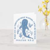 君が深いを抜けると僕も連れて行く カード (黄色い花)