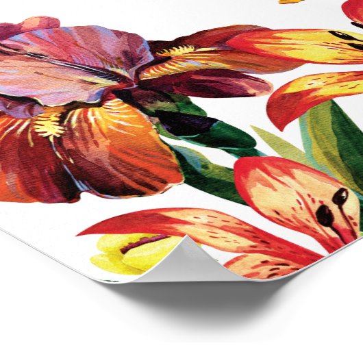 君が深いを抜けると僕も連れて行く ポスター (角)