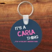 君が理解できないようなカーラの事 キーホルダー (正面)