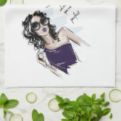 君が申し分が無い時は僕を裁け キッチンタオル (折り畳み)