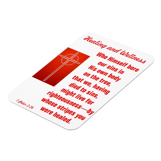 君が癒されストライプた彼らの手によって マグネット (左側)