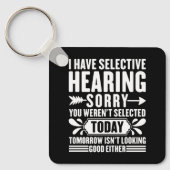 君が皮肉で気の毒で僕は聞き耳を立てている キーホルダー (正面)