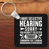 君が皮肉で気の毒で僕は聞き耳を立てている キーホルダー (正面)