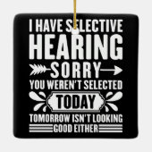 君が皮肉で気の毒で僕は聞き耳を立てている セラミックオーナメント (裏面)
