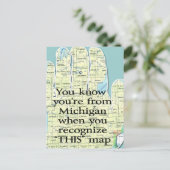 君が知っている事はあなたはミシガンから来た ポストカード (スタンド正面)