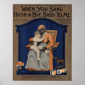 君が私に別れのベビーを歌ったとき ポスター (正面)