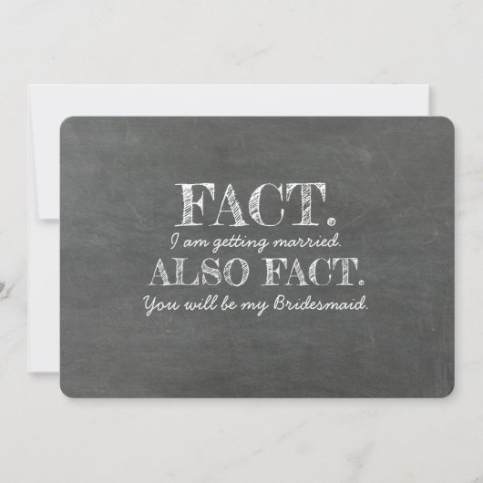 君が私の花嫁になる事も 招待状 (正面)