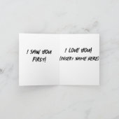 君が背を向けたのは初めてであった カード (内部)