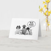 君が行くのを見て悲しい カード (黄色い花)