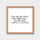 君が行けばシンプル感動的引用文 ポスター