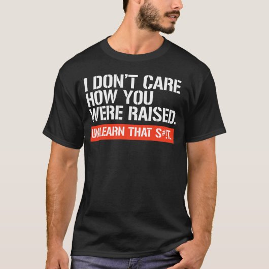 君が角気に棒を持ち上げたわけじゃない Tシャツ (正面)