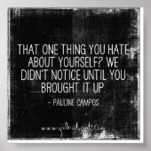 君が非合理的な引用文を嫌う一つ ポスター (正面)