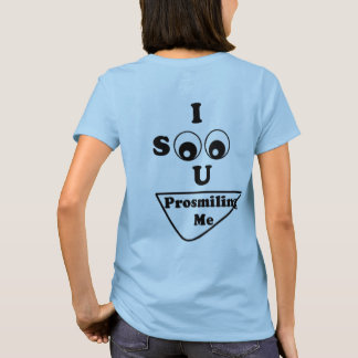 君がTシャツをプロ笑っているようだね Tシャツ