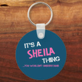 君がTシャツを理解できないのは恥ずかしいことだ キーホルダー (正面)