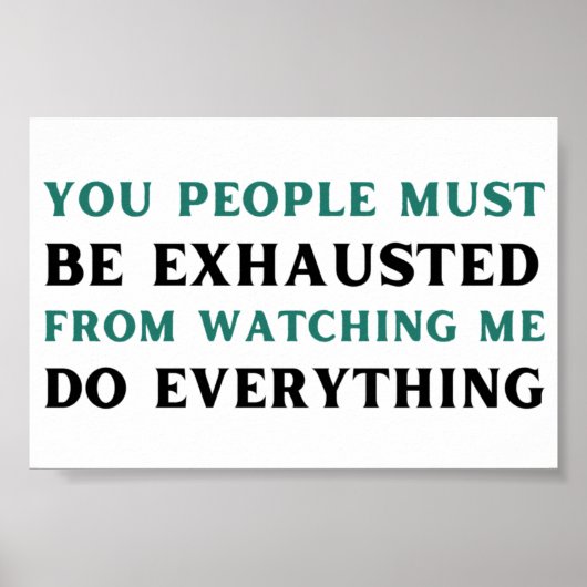 君たちは僕を見て疲れ果てているだろう ポスター (正面)