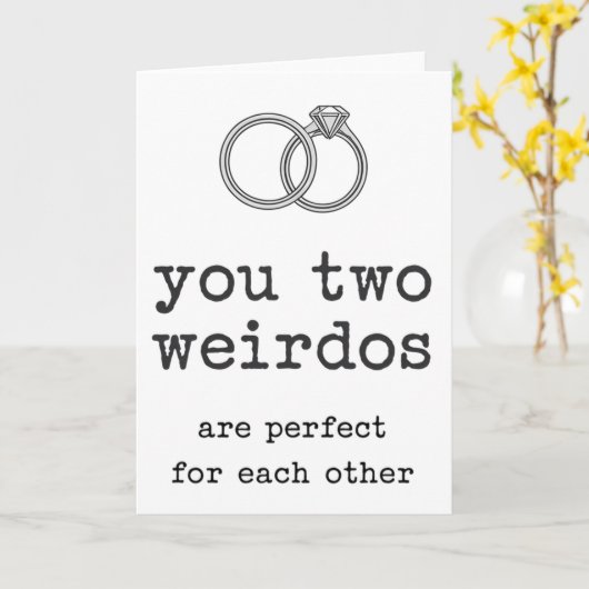 君たち二人は互いに申し分が無結婚い カード (黄色い花)