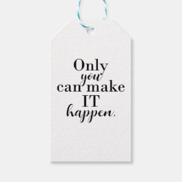 君だけならできるパーソナライズされたカスタム ギフトタグ