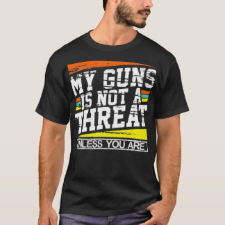 君でなければ僕の銃は脅しにはならぬ Tシャツ