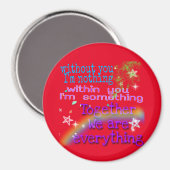 君と一緒なら何でもする マグネット (正面/裏面)