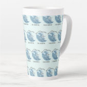 君と一緒にキリスト教徒になる カフェラテマグ (右アングル)