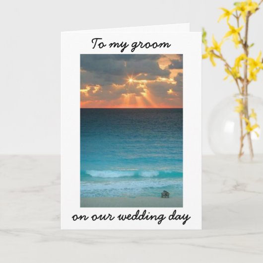 君と一緒に暮らすのが待ち遠し結婚い カード (黄色い花)