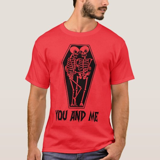 君と僕のハロウィーンの女 Tシャツ (正面)