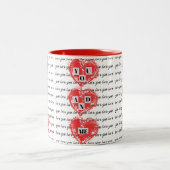 君と僕はバレンタインデーを愛している ツートーンマグカップ (中央)