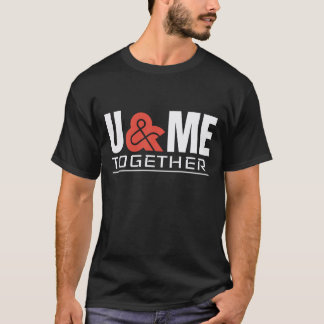 君と僕は一緒に Tシャツ