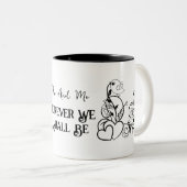 君と僕は永遠にバレンタインデーになる ツートーンマグカップ (正面右)