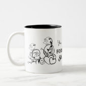 君と僕は永遠にバレンタインデーになる ツートーンマグカップ (左)