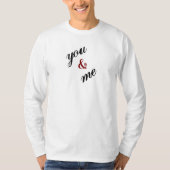 君と僕 Tシャツ (正面)