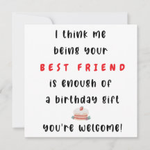 君と友達最高のになればたくさんだ誕生日