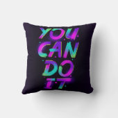 君ならできる クッション (裏面)