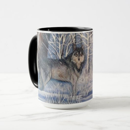 君ならどうする？ コーヒーマグカップ (正面左)