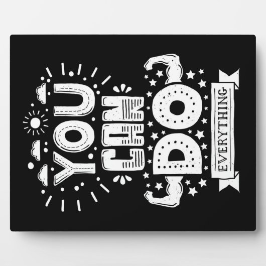 君なら何でもできる フォトプラーク (正面)